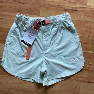 TOPO brand river shorts